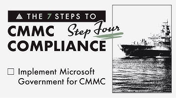 Implement Microsoft Government for CMMC