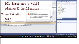 How To Fix .DLL is Not A Valid Win32 Application -  Visual Studio 2022 ASP .NET screenshot 5