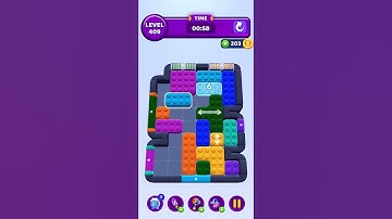 Color Block Jam level 409 #games #gaming #walkthrough #solution #çözüm #gameplay #solved #tips
