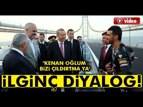 Erdoğan ile Kenan Sofuoğlu Arasında İlginç Diyalog