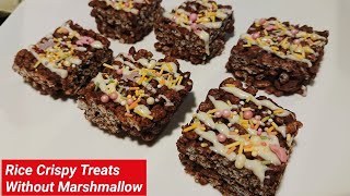 Rice Krispie Treats | How to Make Rice Crispy Treats without Marshmallow