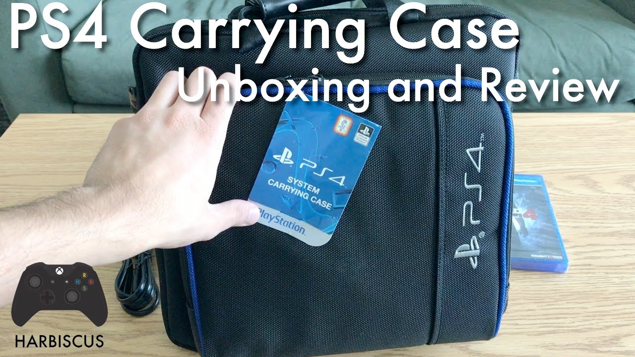 PS4 Carrying Case - Unboxing and Review
