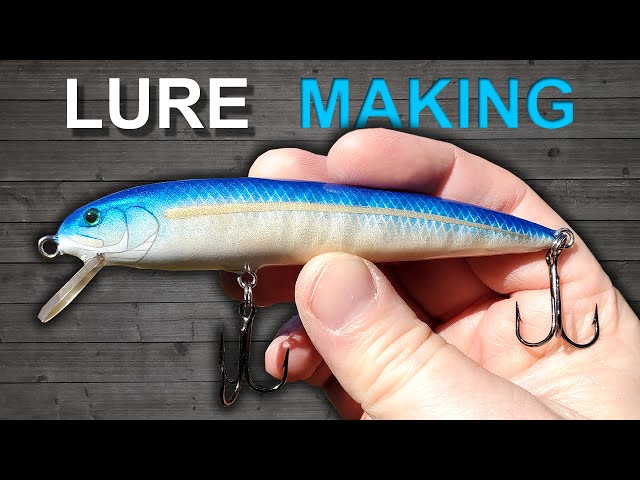 Jerkbait Lure Making- a how to guide on making wooden fishing lures 