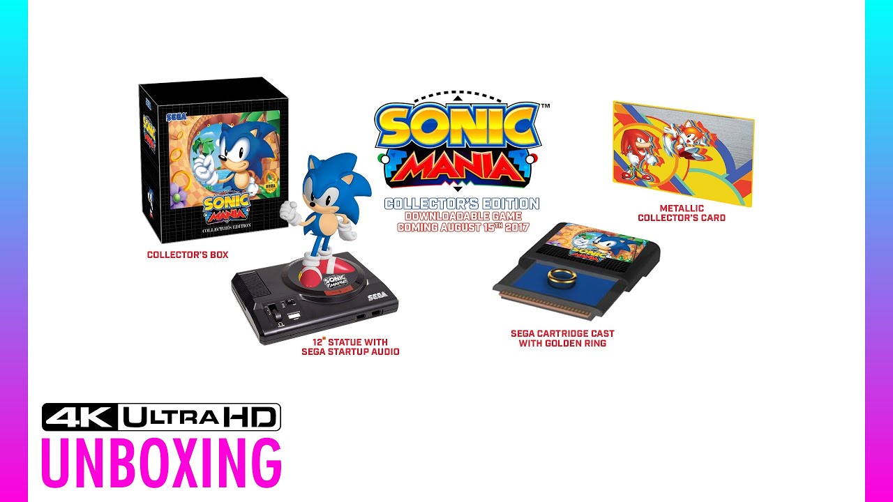 Sonic Mania Collector's Edition | Unboxing