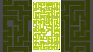 Recursive Backtracking — Generating a Maze from Scratch