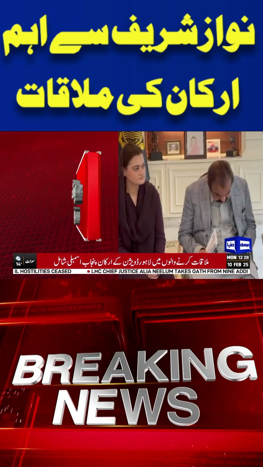 Important Members Meet Nawaz Sharif and Punjab Chief Minister | Dunya News #shortsviral #viralvideo