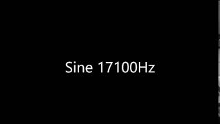Sine 17100Hz Audio Only