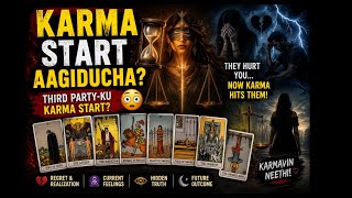 No Contact + Third Party 😶 Karma Silent-ah Work Aagudha? | Tamil Tarot Reading