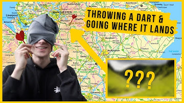 THROWING A DART AT A MAP AND GOING EXACTLY WHERE IT LANDS