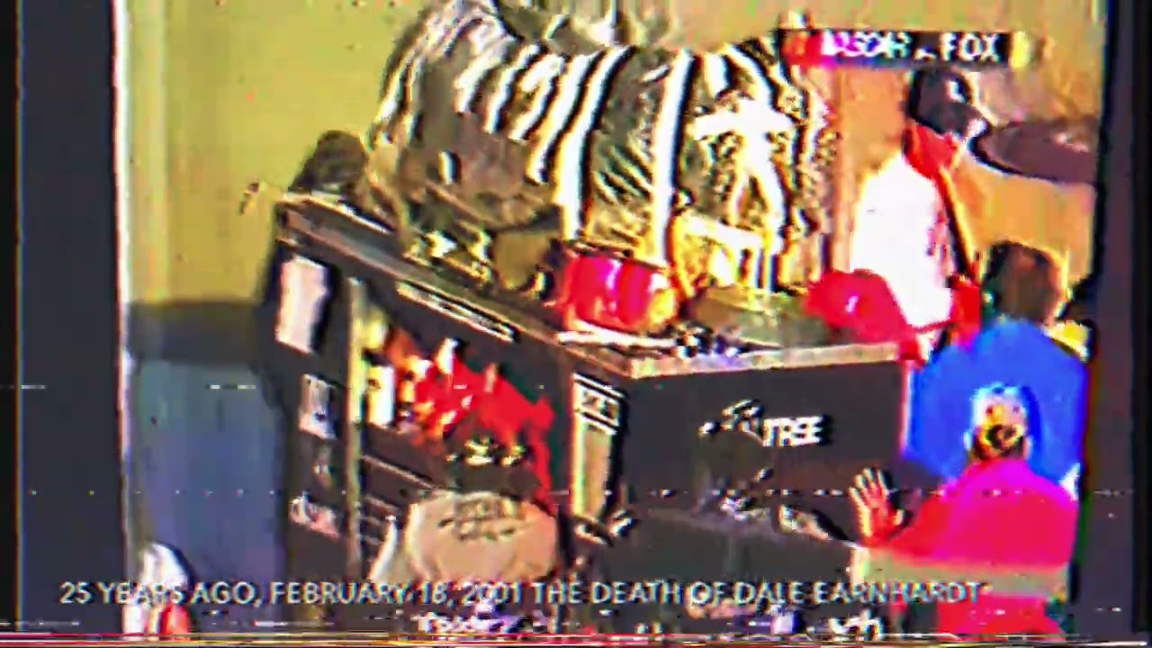 Twenty-Five Years ago, February 18, 2001 Daytona 500 the death of Dale Earnhardt sr (1951-2001) 