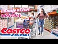 COSTCO MONTHLY SHOP WITH ME FOR MY FAMILY OF 5 + HAUL!