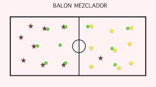 BALÓN MEZCLADOR - Juegos Educación Física - YouTube