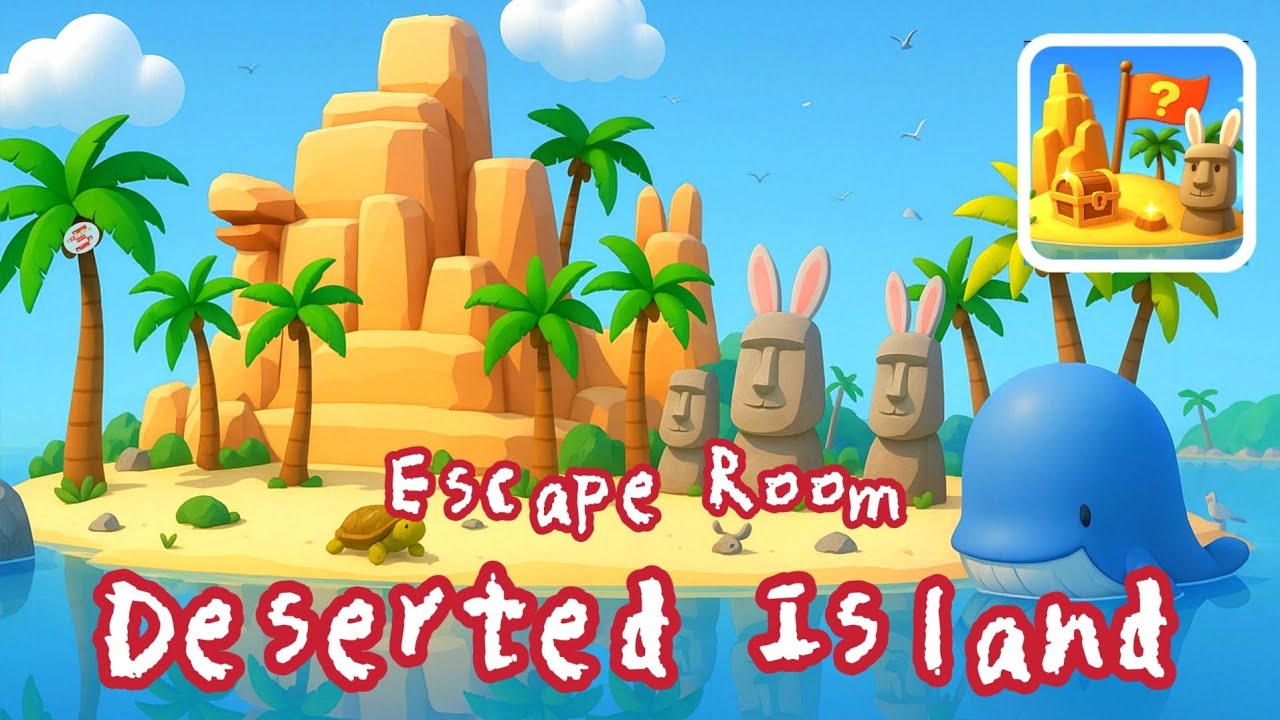 Escape Rooms -Deserted Island【GBFinger Studio】 ( 攻略 /Walkthrough / 脫出)