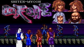 Shiten Myōō (MD · Sega Mega Drive) original video game | full (hard mode) session for 1 Player 👹👼🎮