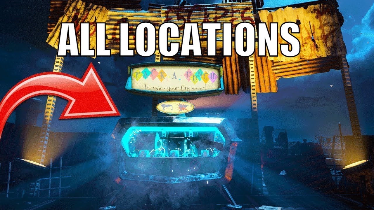 All Pack A Punch Locations In Blood Of The Dead Black Ops 4 Zombies