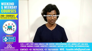 Student Success Story -  Internship Training for IT