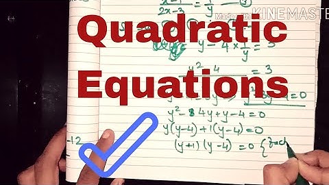 Quadratic Equations- ICSE Class 10 Exercise 5(D) Q. 7(ii)