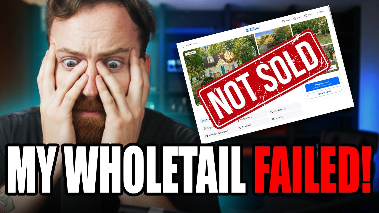 When Wholetailing Doesn't Work: Our Backup Plan ($37K Net)