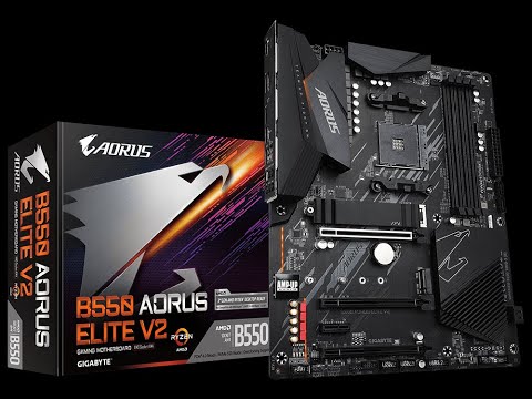 GIGABYTE B550 AORUS ELITE V2 🎯 Motherboard Unboxing and Overview 