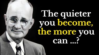 The Quieter your Become The more You can | Quotes About Silence - World Of Wisdom