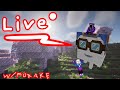 Minecraft Forever World LIVE: Building, Exploring, and Facing the Unknown with Friends!