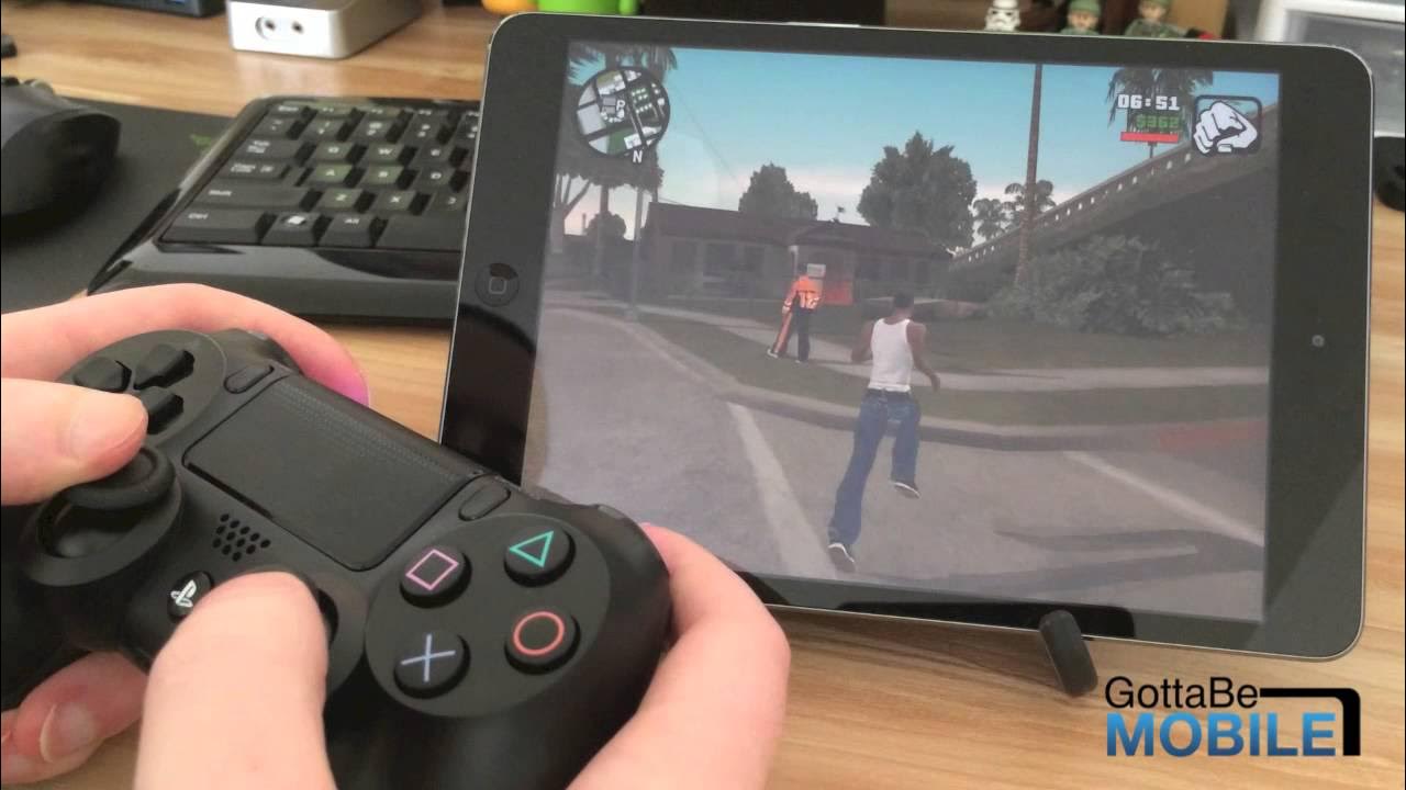Подключение dualshock 4 к ipad