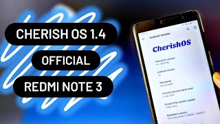 Cherish OS 1.4 for Redmi Note 3 | OFFICIAL | ANDROID 10 screenshot 1