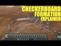Checkerboard Formation Explained