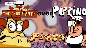 pizza tower eggplant android vigilante over peppino and bind characters