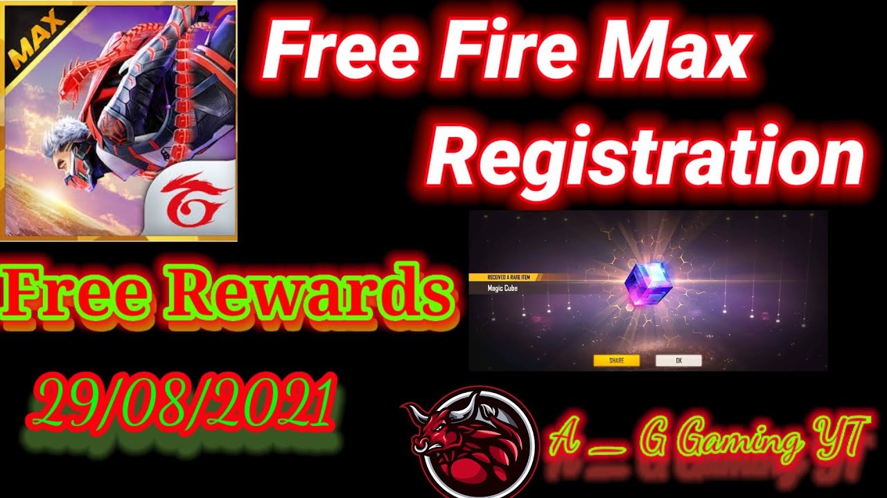 Free Fire Max Registration / Ff Free Rewards / Free