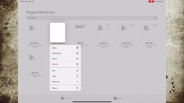 HOW TO TAG PAGES DOCUMENT ON IPAD (VERSION 10.3)