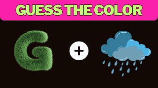 Can you Guess The COLOUR By Emoji? | Emoji Quiz