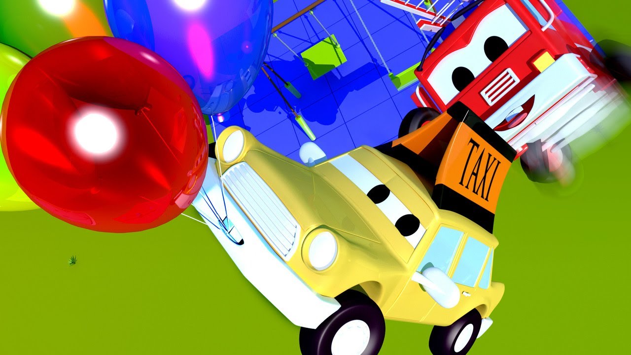 Die Kleinen Autos In Car City Die Grosse Luftballon Rettung Autopolis Cartoons Fur Kinder Youtube