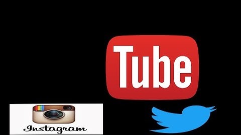 How to link your instagram ,twitter account and your website to your youtube channel ?