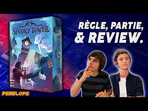 SPOOKY TOWER - The rules, the game, the review!...... Boo!