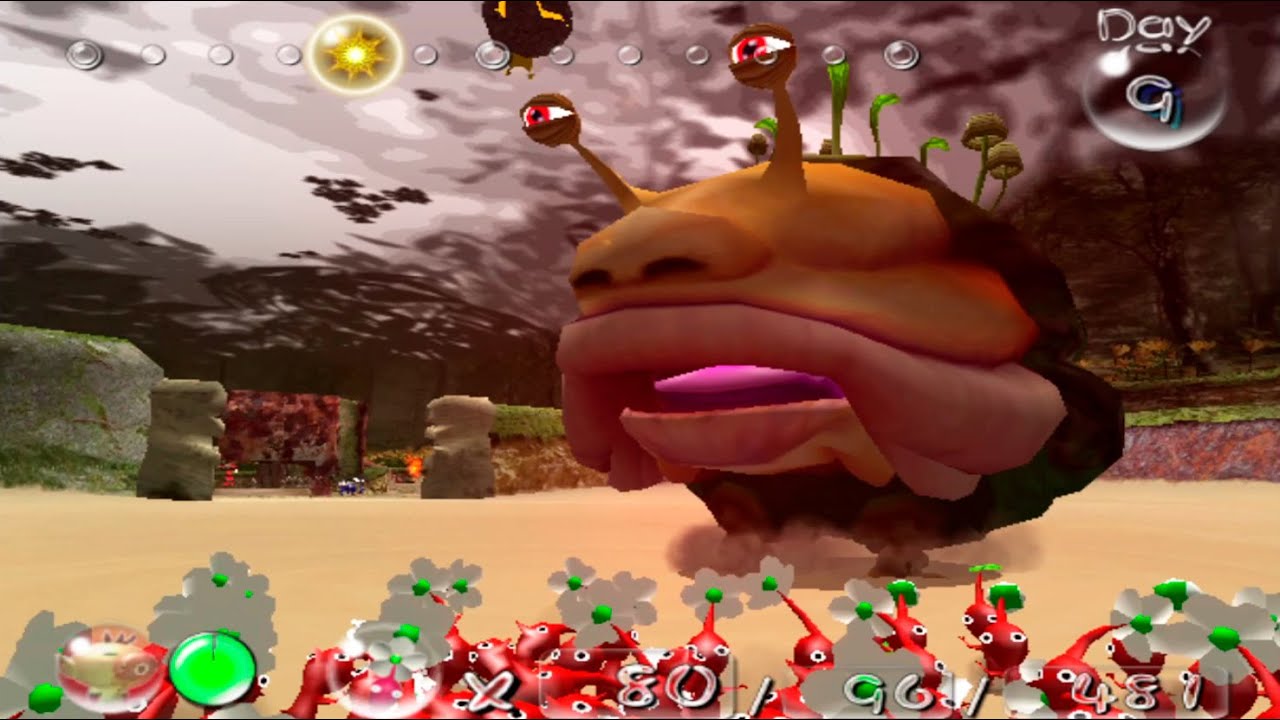 PIKMIN 1 in First Person (All ship parts / Pikmin 1² engine)