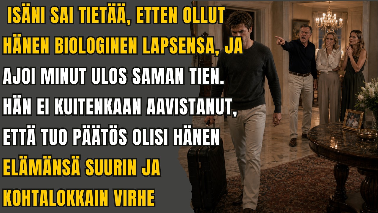 Olin tehnyt 12 vuotta töitä ansaitakseni paikan oman perheeni ruokapöydässä. Kun palasin kotiin 11 tunnin työpäivän jälkeen, tuolini tilalla oli kaksi mustaa jätesäkkiä ja valkoinen kirjekuori....