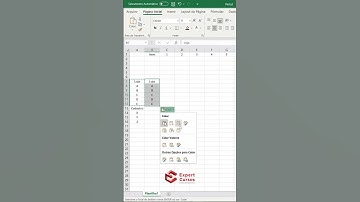 Transformando colunas em linhas no Excel e vice-versa #expertcursos #excel