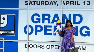 Goodwill Grand Opening! #thriftedfashion #fashion #thrift #thrifted #thrifting