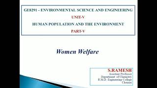 Women Welfare Programme