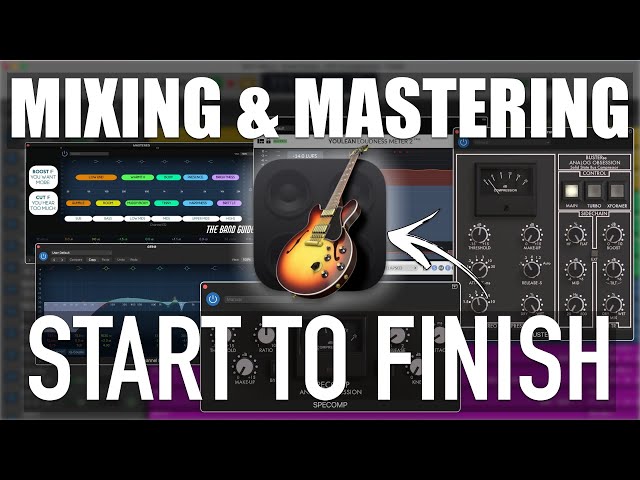 Can You Mix And Master in Garageband