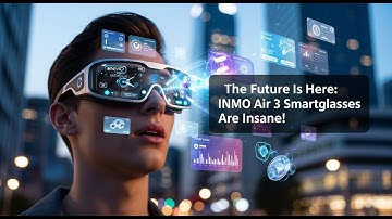 “The Future Is Here: INMO Air 3 Smartglasses Are Insane!”