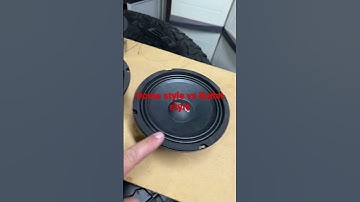Bullet vs Dome speakers