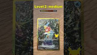 Are you a real Pokemon card fan?🤔❓ (part 5) #pokemoncards #30thcelebration #waitforit #realorfake