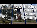 Train high volume pull-ups and pushups without getting sore (military style)