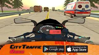 City Traffic Rider - 3D Game! #top #Best #Endless #Bikerider screenshot 2