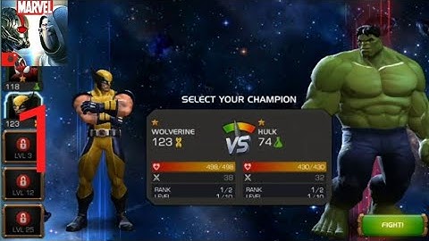Marvel Contest Of Champions Android Walkthrough - Gameplay Part 1 - Act 1, Chapter 1