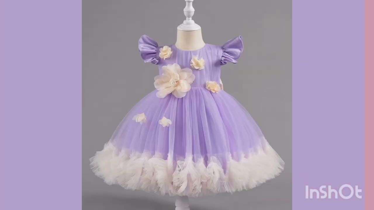 Stylish Girls Fancy Dressed 2025 |Princess Birthday party Frok |Cute baby girl dresses
