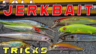 Early Fall Jerkbait Tricks For B Underwater Footage