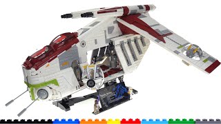 LEGO Star Wars UCS Republic Gunship 75309 review! Massive marvel with a few stumbles